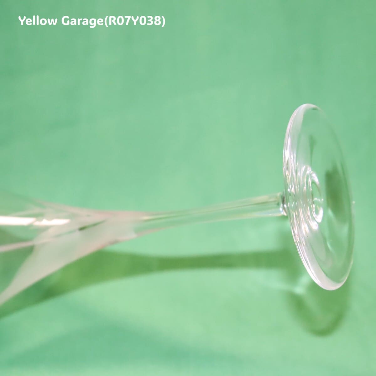 CRYSTAL HOYA フロストリーフ シャンパングラス ペア