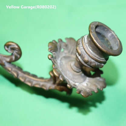 19世紀末から20世紀初頭にかけてヨーロッパ（おそらくフランスまたはイギリス）で製造されたと考えられるキャンドルスタンド＿キャンドルスタンド部