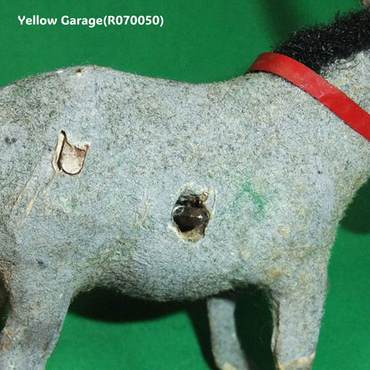 フランス製ヴィンテージ ゼンマイ式ロバのおもちゃ