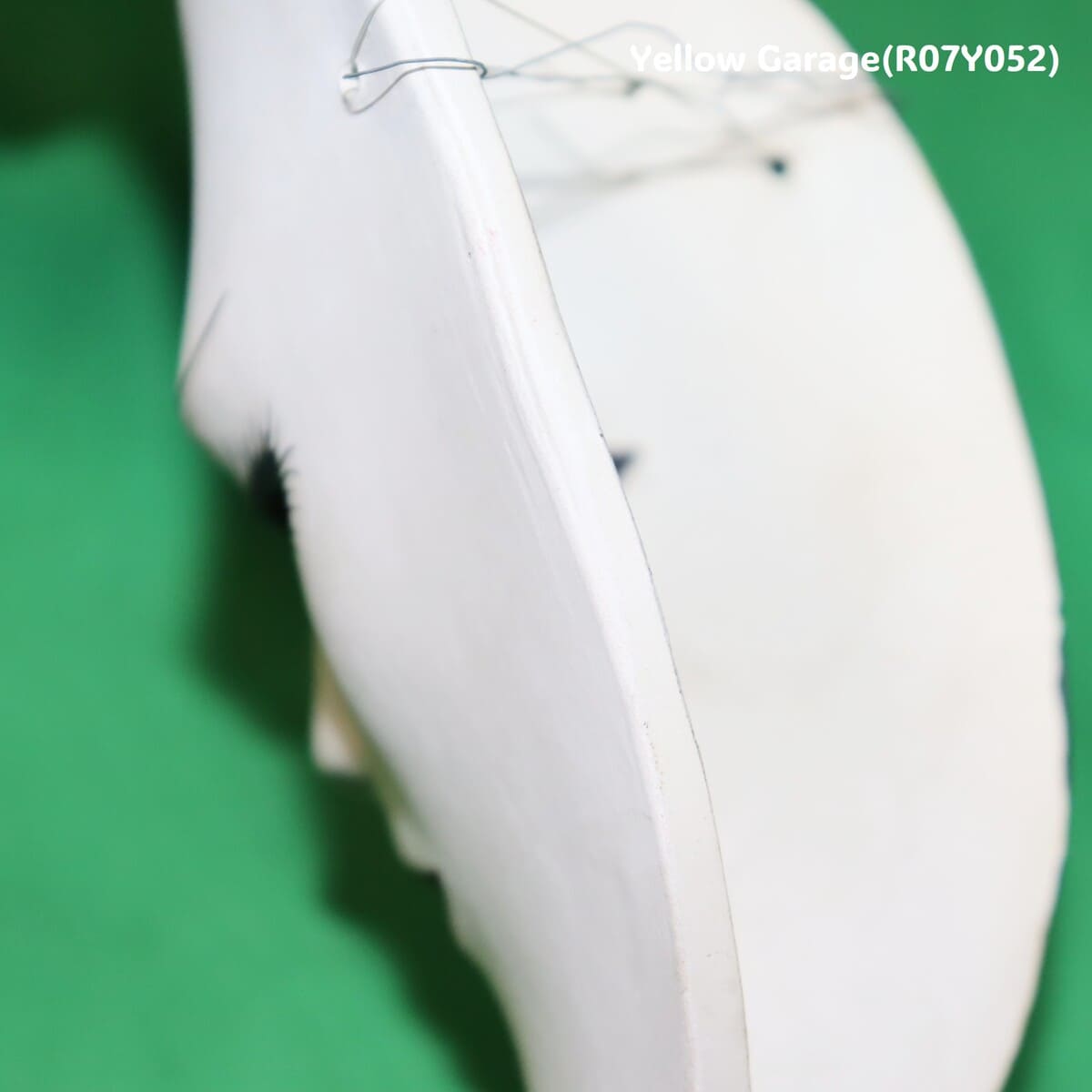 ヴィンテージ・ムーンフェイス・ハーフマスク（陶器製）