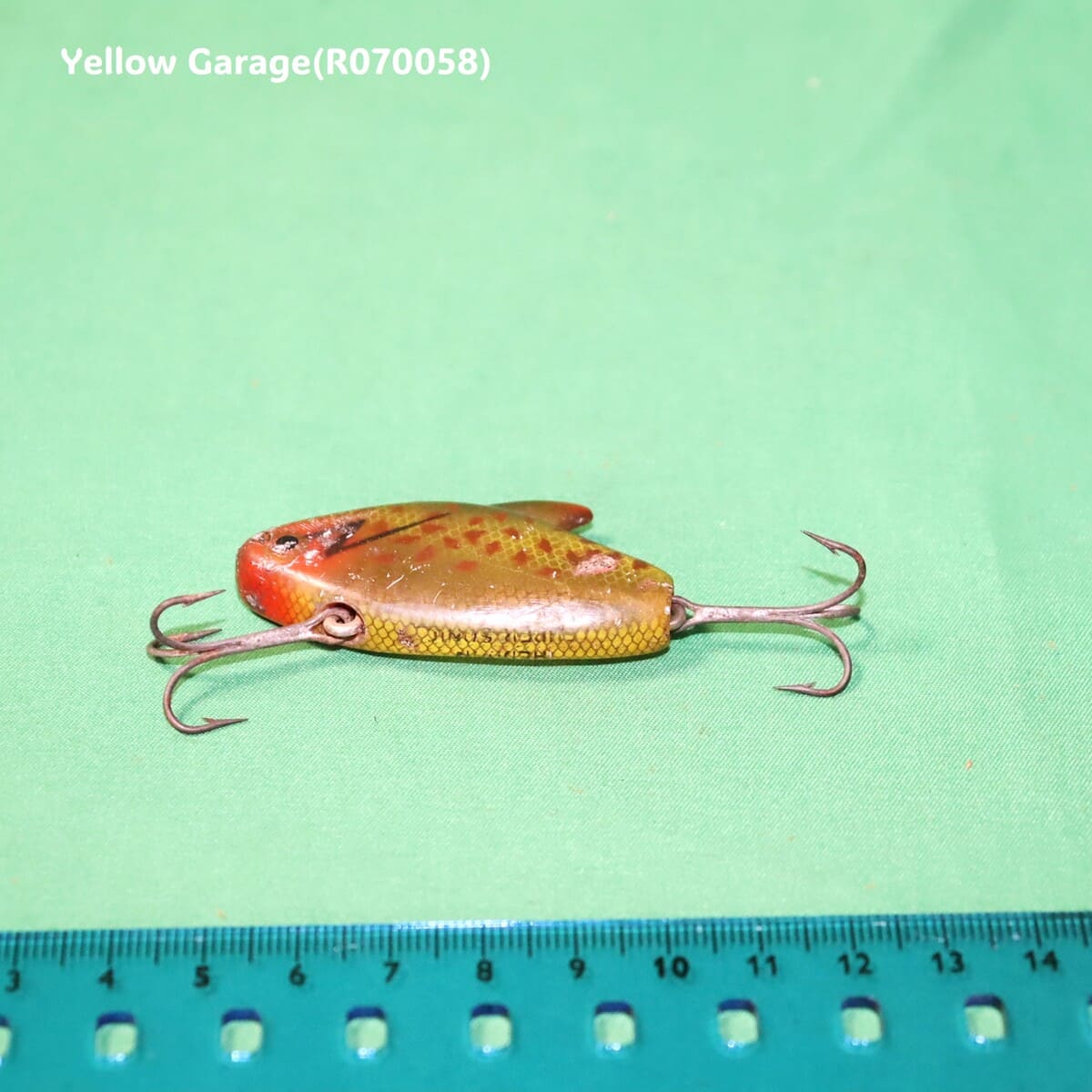 Heddon Super Sonic（ヘドン スーパーソニック）ヴィンテージルアー腹