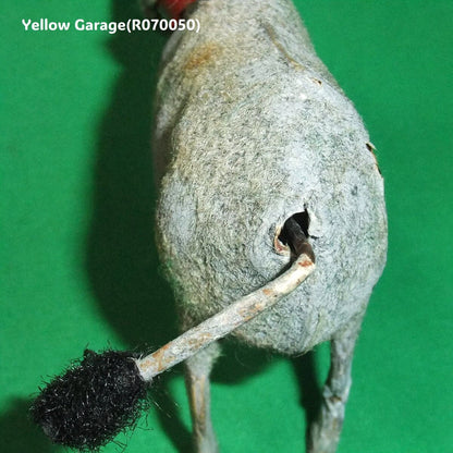 フランス製ヴィンテージ ゼンマイ式ロバのおもちゃ