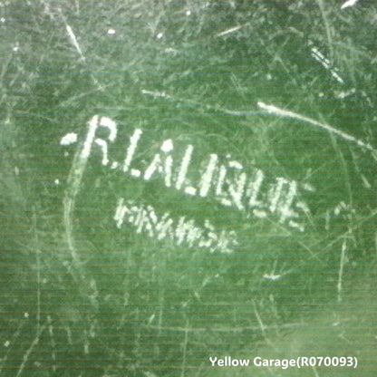 ルネ・ラリック フランス製アール・デコ装飾グラス 「サーモン ラヴェ・レザン/Sarments」（R.LALIQUE FRANCE刻印）