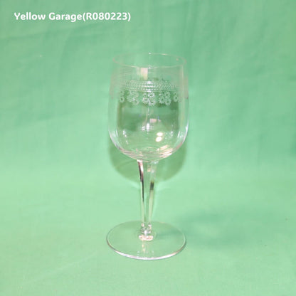 フランスを代表するクリスタルブランドオールドバカラによる「ポンパドール」シリーズのアンティーク・ウォーターグラ＿全体