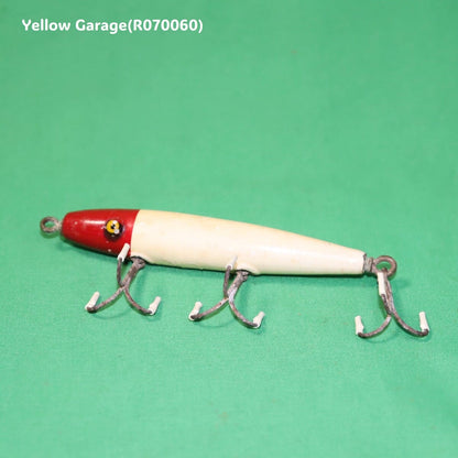 Pflueger（フルーガー） アンティーク木製ルアー Red Head White Body 4950全体