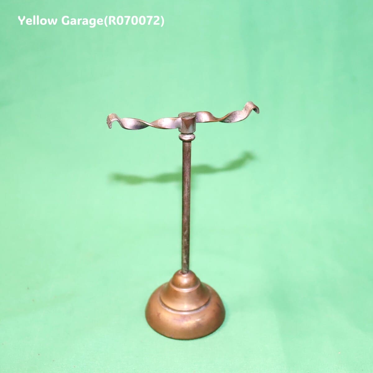 【真鍮製】アンティーク アクセサリースタンド（ツイストバータイプ）