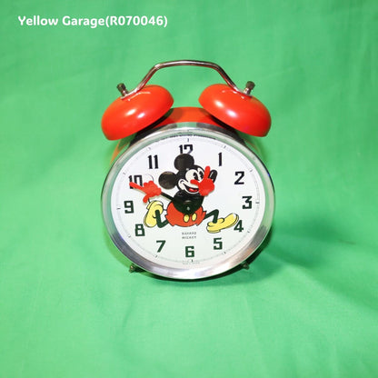 1977年製 フランス・Bayard社製 ミッキー・アラームクロック（手巻き式）＿正面