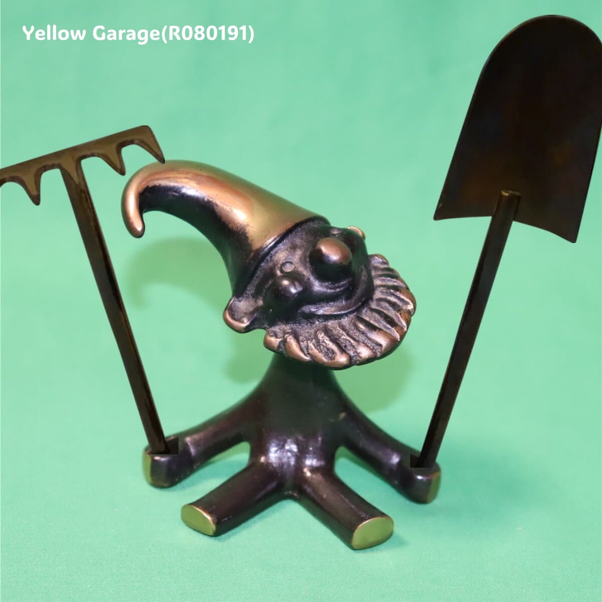 1960年代にオーストリアで制作されたWalter Bosse（ウォルター・ボッセ）によるオリジナルのビエンナブロンズ製ノーム（小人）フィギュア＿仮想