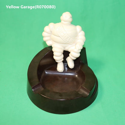 【米国製ヴィンテージ】ミシュラン ビバンダム 灰皿（フェノール樹脂製・1950年代推定）＿正面