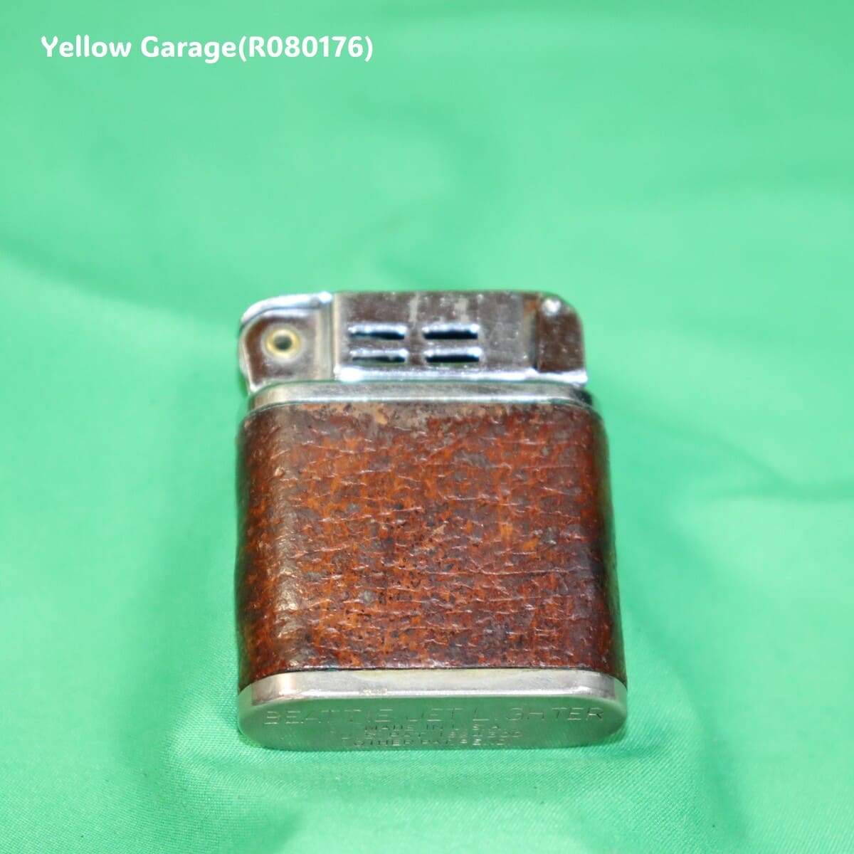 アメリカ製のヴィンテージ・オイルライター「BEATTIE JET LIGHTER＿正面
