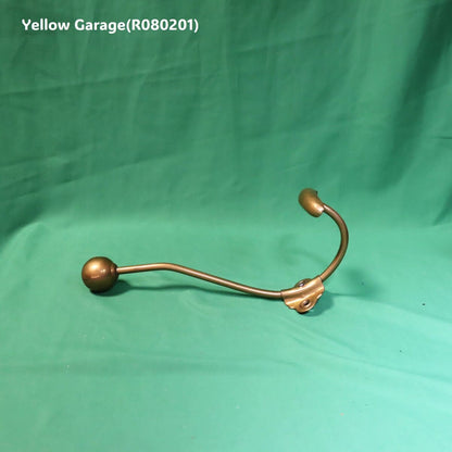 19世紀末から20世紀初頭のフランスで製造されたアンティークの壁付けフック＿正面