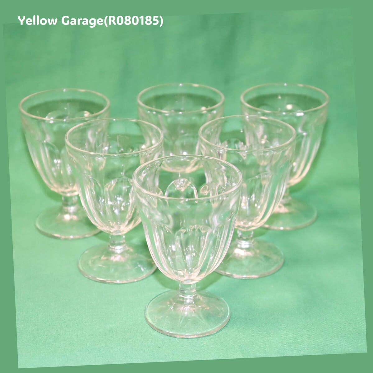 フランスの老舗ガラスメーカー「リュミナルク」によるクラシカルなデザインのワイングラス6客セット_セット