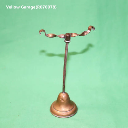 アンティーク 真鍮製ツイストバー アクセサリースタンド　正面