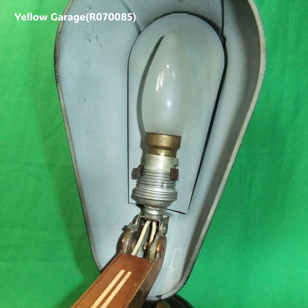 アール・デコ調 クレーンアーム式ヴィンテージデスクランプ＿電球アップ2