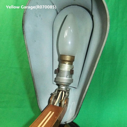 アール・デコ調 クレーンアーム式ヴィンテージデスクランプ＿電球アップ2