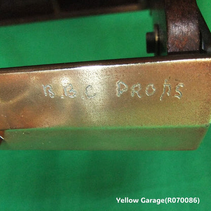 ロック付きアンティークデキャンタ・キャディ・書き文字