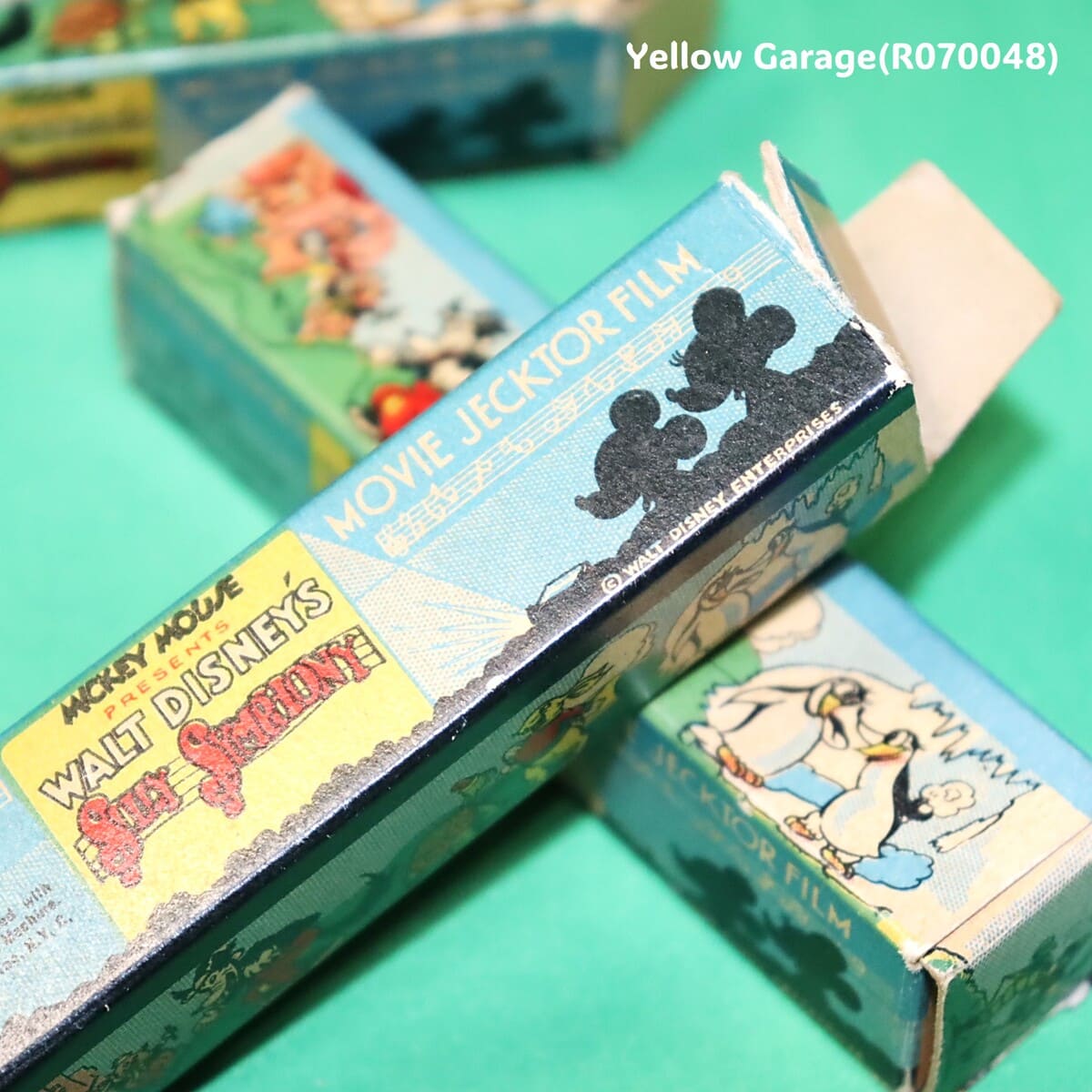 ミッキーマウス・ムービージェクター（Mickey Mouse Movie-Jector）本体＆オリジナルフィルムセット（4本）【動作品／アンティーク】