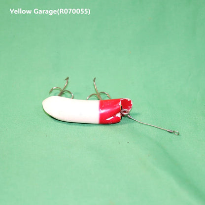 Pachner & Koehler（P&K）Bright Eyes ウッドルアー／赤白ツートン【ヴィンテージ】動画