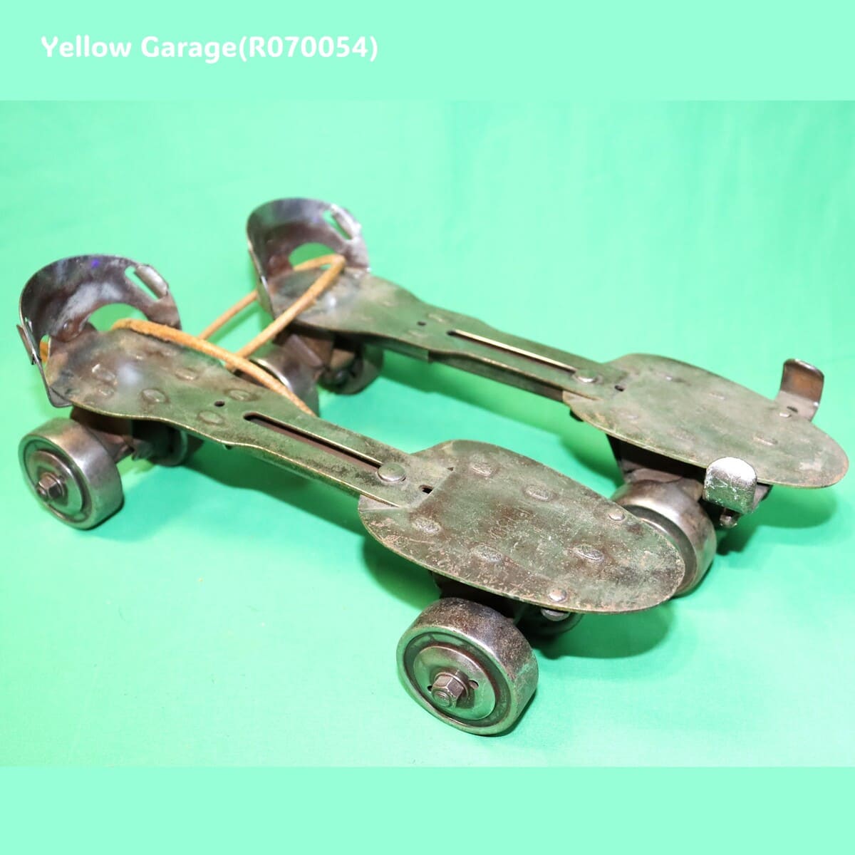 アンティーク 調整式ローラースケート No.130／Union Hardware Co.製（アメリカ 20世紀前半）＿斜め