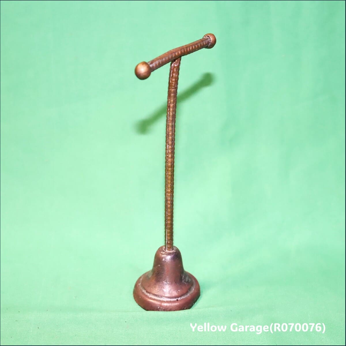 アンティーク 真鍮製アクセサリースタンド（PT 27刻印入）　横