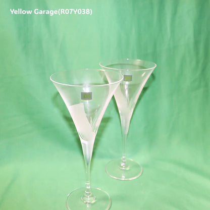 CRYSTAL HOYA フロストリーフ シャンパングラス ペア