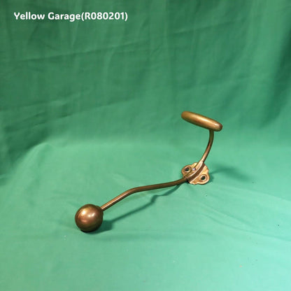 19世紀末から20世紀初頭のフランスで製造されたアンティークの壁付けフック＿右下