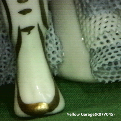 【ヴィンテージ・ドレスデンレース人形】Irish Dresden「Gina」Germany製／陶器フィギュリン