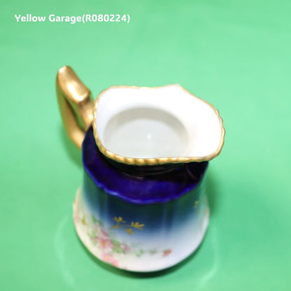 19世紀末〜20世紀初頭に製造されたフランス・リモージュのアンティークティーセット_ミルクポット口右下