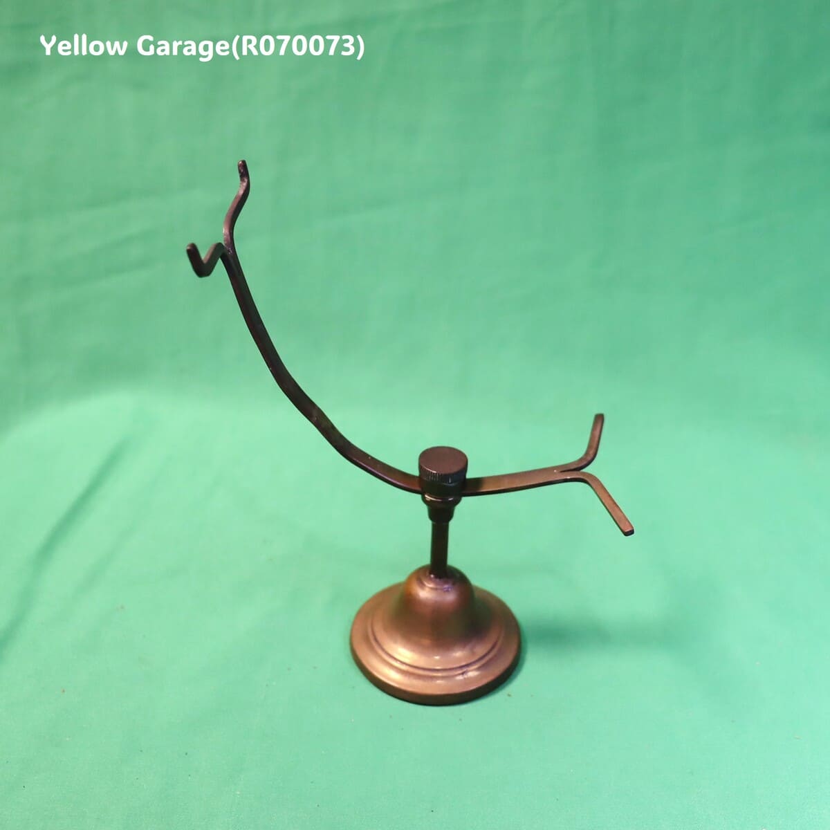 【真鍮製】アンティーク シューズディスプレイスタンド（ハイアングルタイプ）