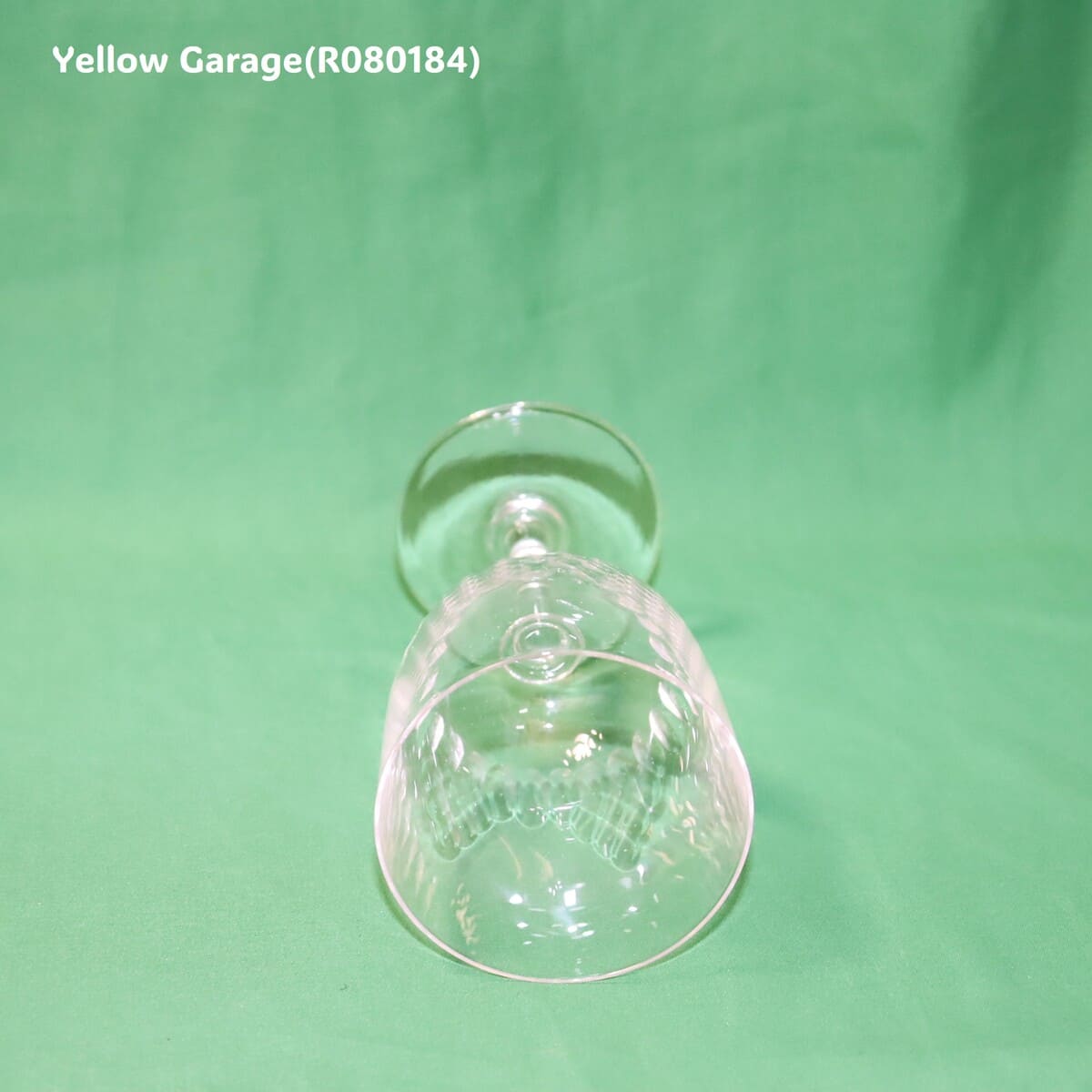 1936年以前に製造されたと考えられるオールド・バカラのウォーターグラス＿口前