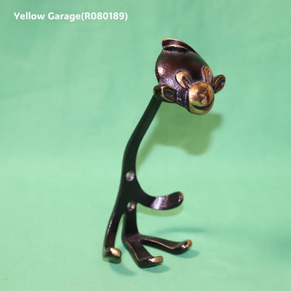 Walter Bosse（ウォルター・ボッセ）のヴィンテージ作品とされる猿をモチーフにした真鍮製のウォールフック（コートハンガー）＿右下