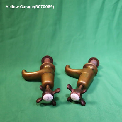 FROY LONDON 真鍮製 アンティーク蛇口セット（HOT & COLD）