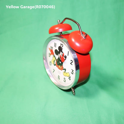 1977年製 フランス・Bayard社製 ミッキー・アラームクロック（手巻き式）＿斜め
