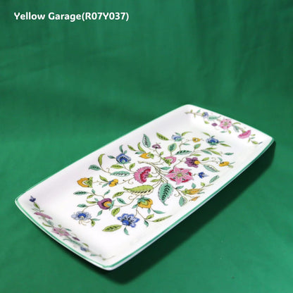 MINTON（ミントン） Haddon Hall サンドイッチプレート（幅 約30 cm／幅 約14 cm）