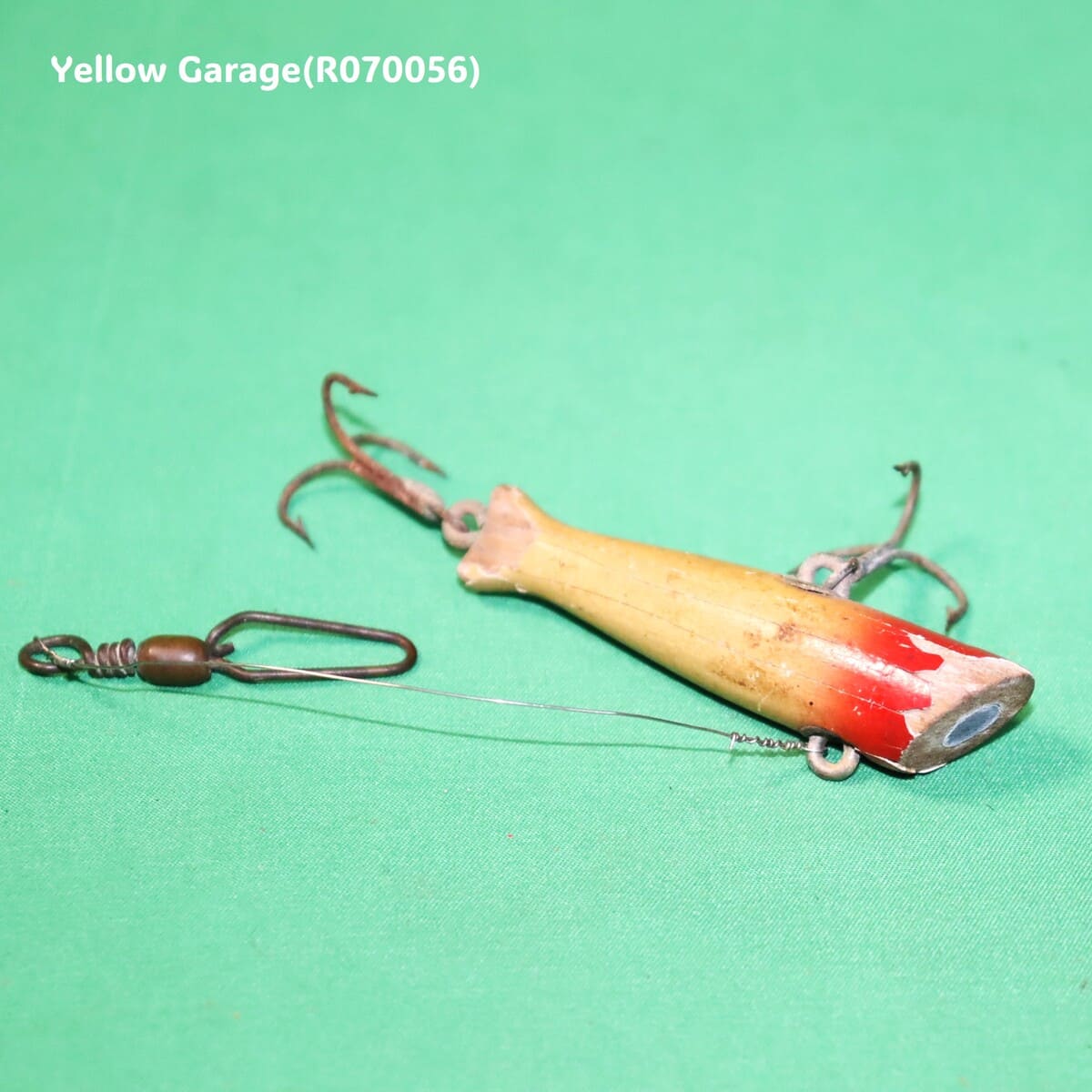 ヴィンテージ フロリダ ウッドポッパー（赤頭×黄ボディ）