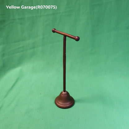 アンティーク真鍮製アクセサリスタンド（縞模様装飾）