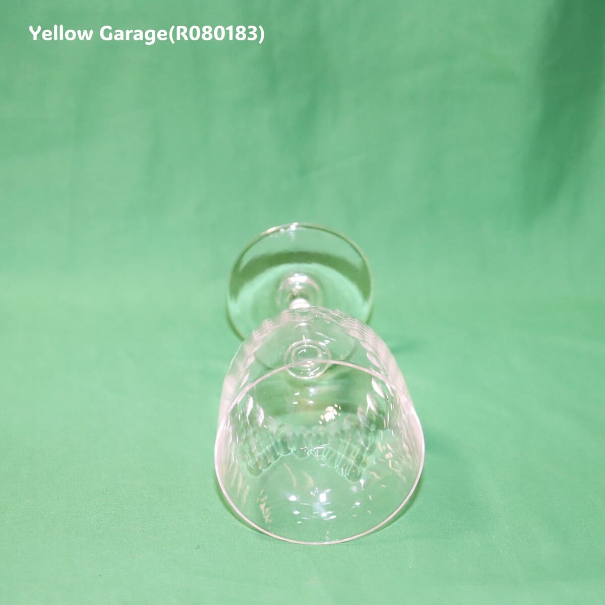 1936年以前に製造されたと考えられるオールド・バカラのワイングラス_口上から