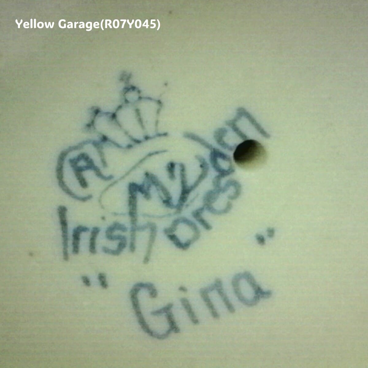 【ヴィンテージ・ドレスデンレース人形】Irish Dresden「Gina」Germany製／陶器フィギュリン