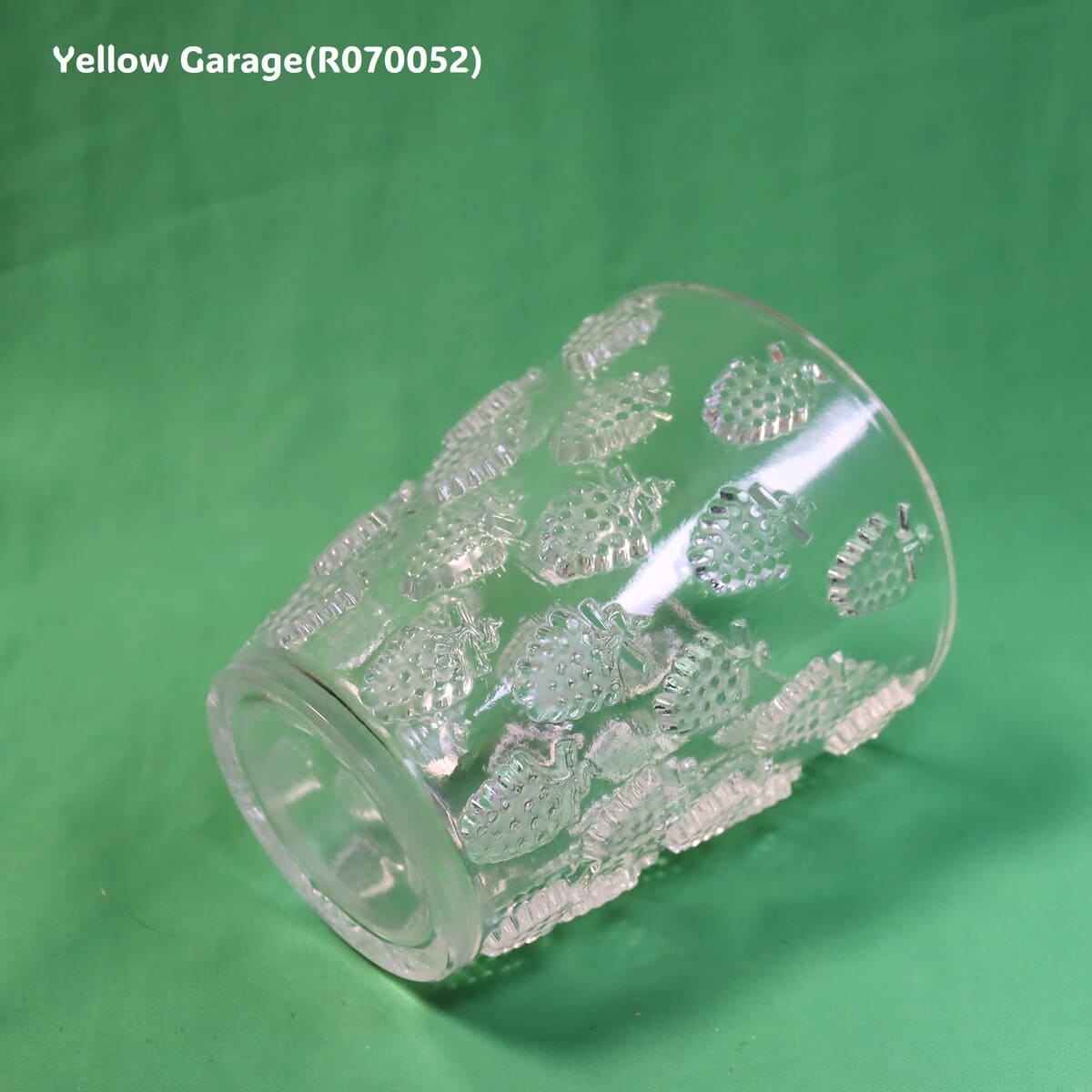 R.Lalique【ヴィンテージ】葡萄レリーフ ガラスタンブラー 「Malaga（マラガ）」