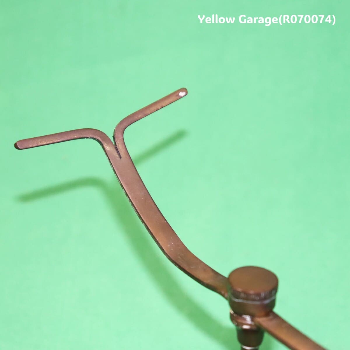 【真鍮製】アンティーク シューズディスプレイスタンド（高さ調整機構付き）