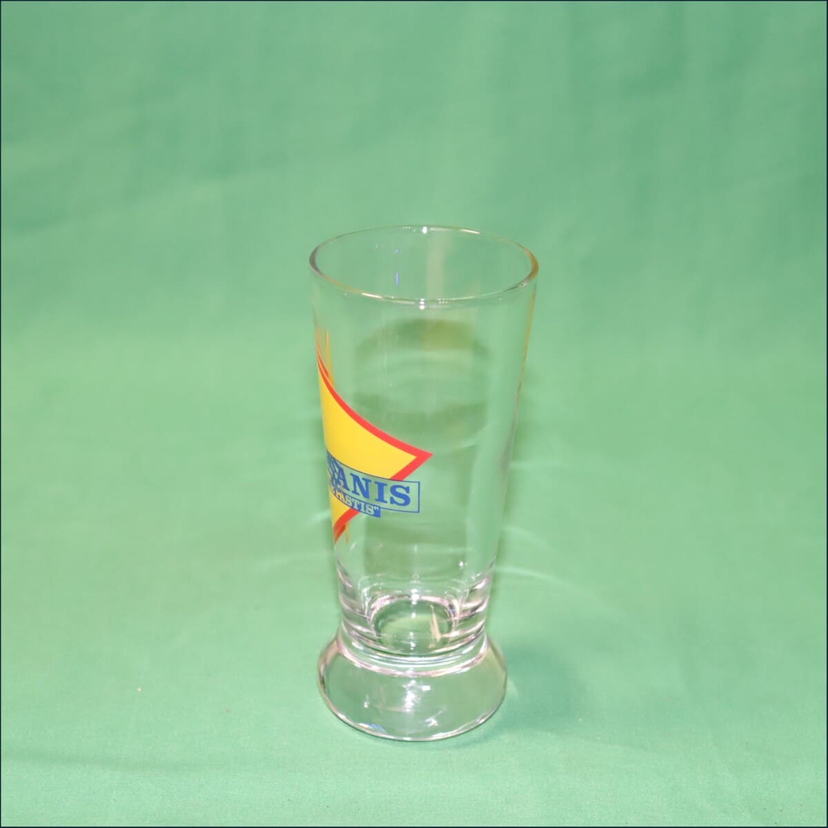 フランスの老舗パスティス（アニス酒）ブランドCASANIS（カサニス）／LE PASTIS のアンティーク・トールグラス5客セット＿左