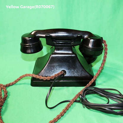 【英国製】GPO製 ベークライト ダイヤル式黒電話 1955年モデル