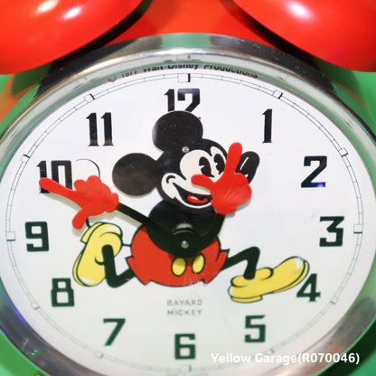 1977年製 フランス・Bayard社製 ミッキー・アラームクロック（手巻き式）