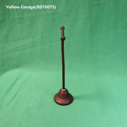 アンティーク真鍮製アクセサリスタンド（縞模様装飾）