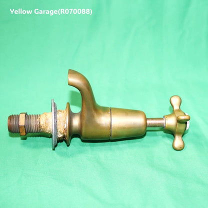 アンティーク真鍮製「COLD」蛇口