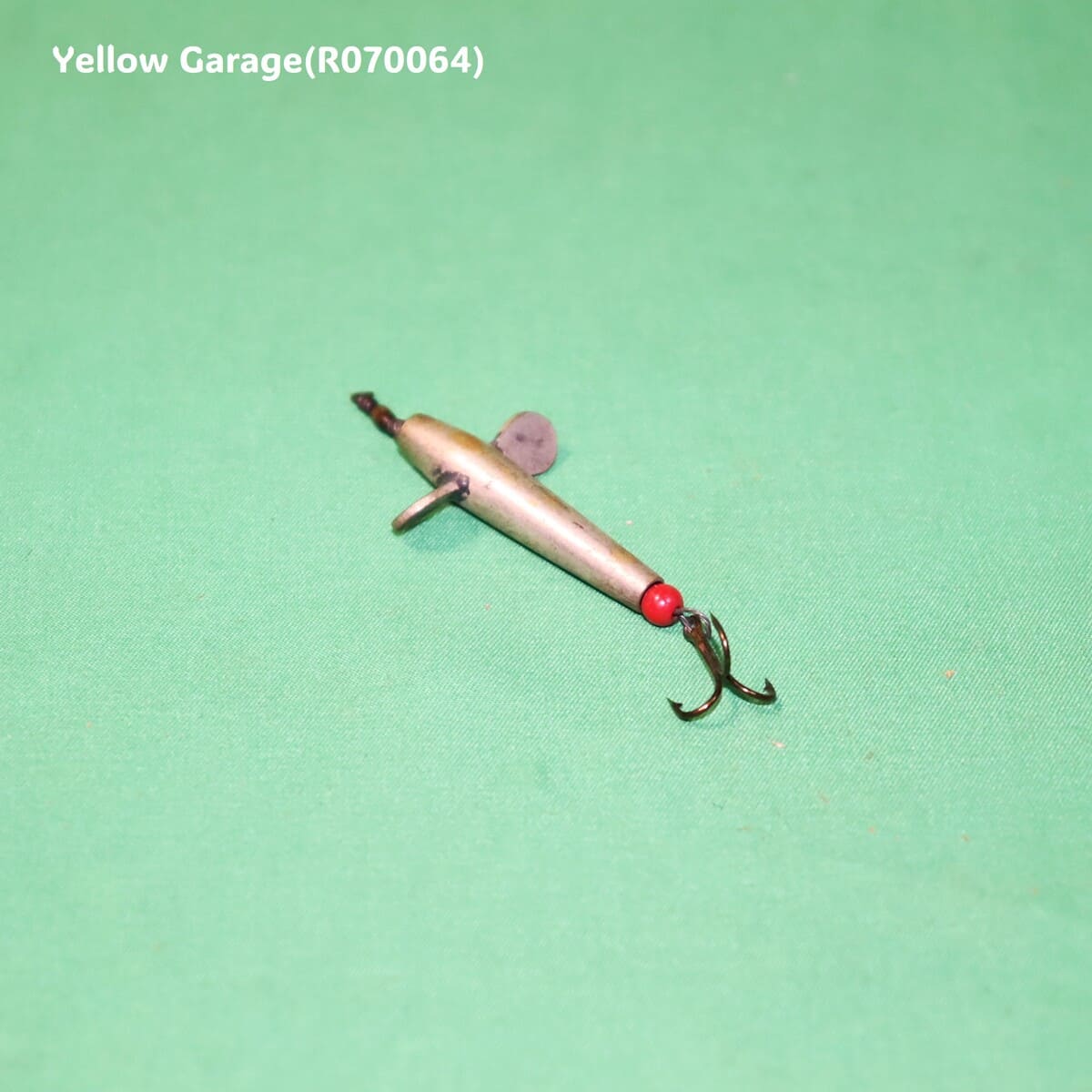 アンティーク メタル製 フィッシュルアー 小型 スクリューウィング付