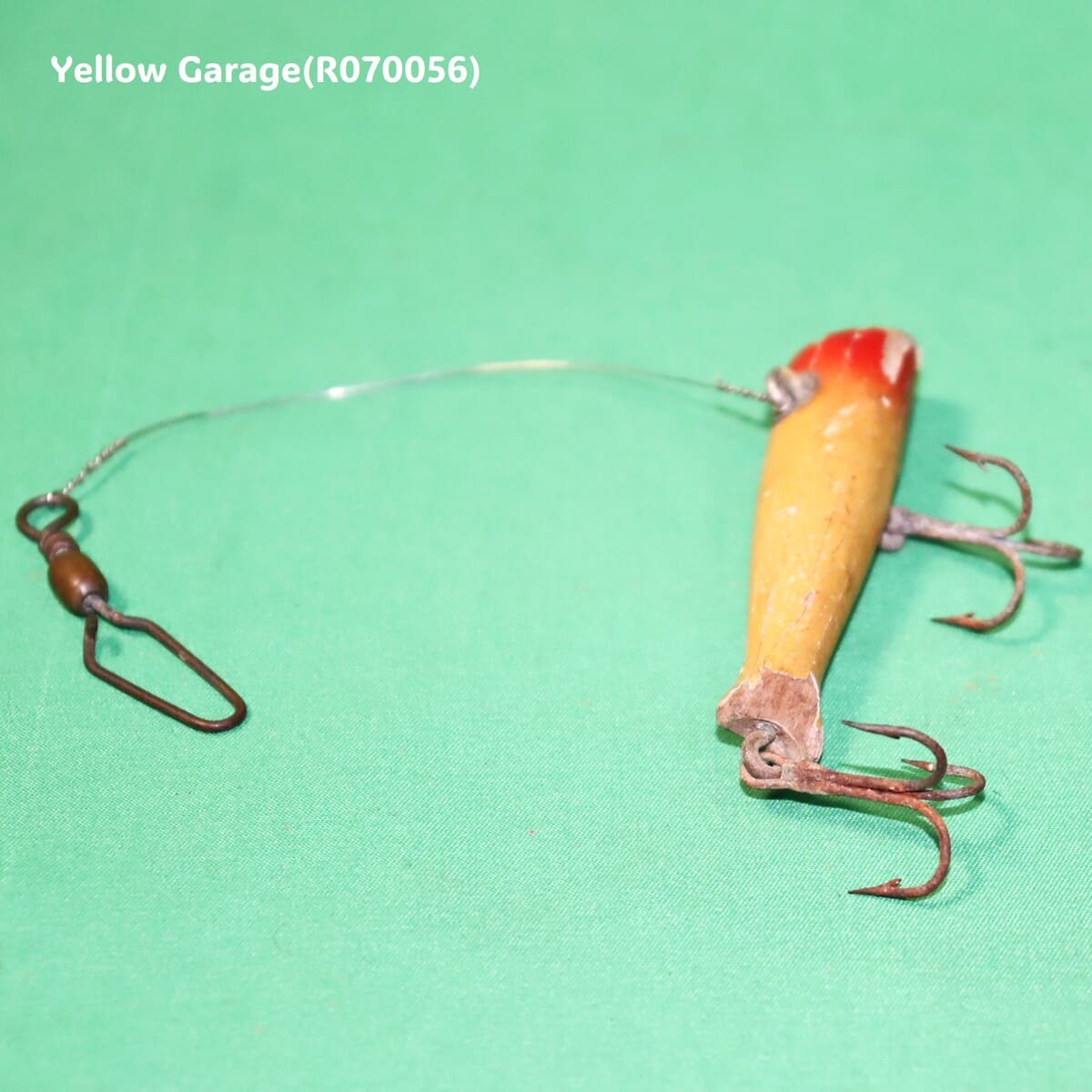 ヴィンテージ フロリダ ウッドポッパー（赤頭×黄ボディ）