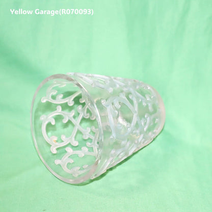 ルネ・ラリック フランス製アール・デコ装飾グラス 「サーモン ラヴェ・レザン/Sarments」（R.LALIQUE FRANCE刻印）