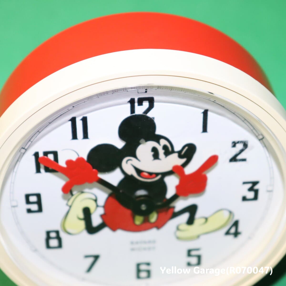 1977年製 フランス Bayard社製 ミッキー・アラームクロック（手巻き式・正規ライセンス）