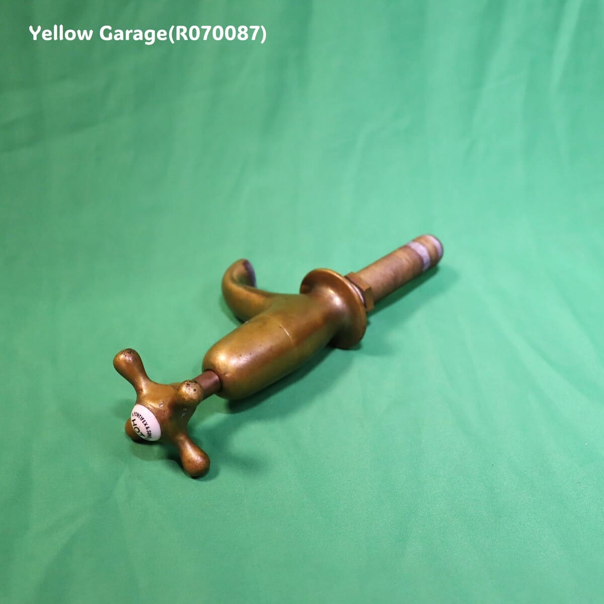 H.PONTIFEX & SONS LTD 真鍮製 アンティーク蛇口（HOT表記／セラミックトップ）